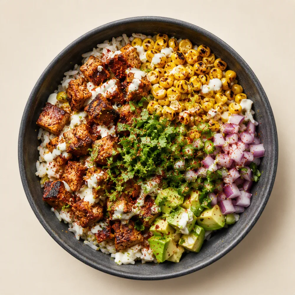 Street Corn Chicken Bowl